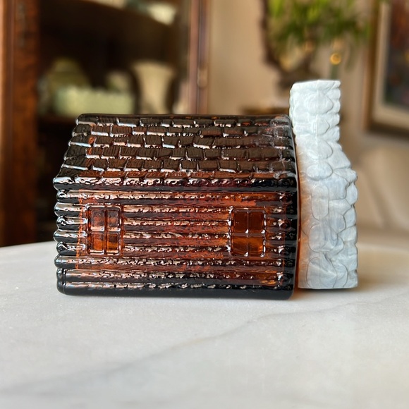 Vintage Avon Homestead Decanter Deep Woods After Shave Cologne Glass Bottle 1970 - Picture 7 of 11